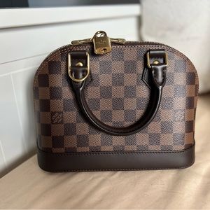 LV Alma BB Damier Ébène